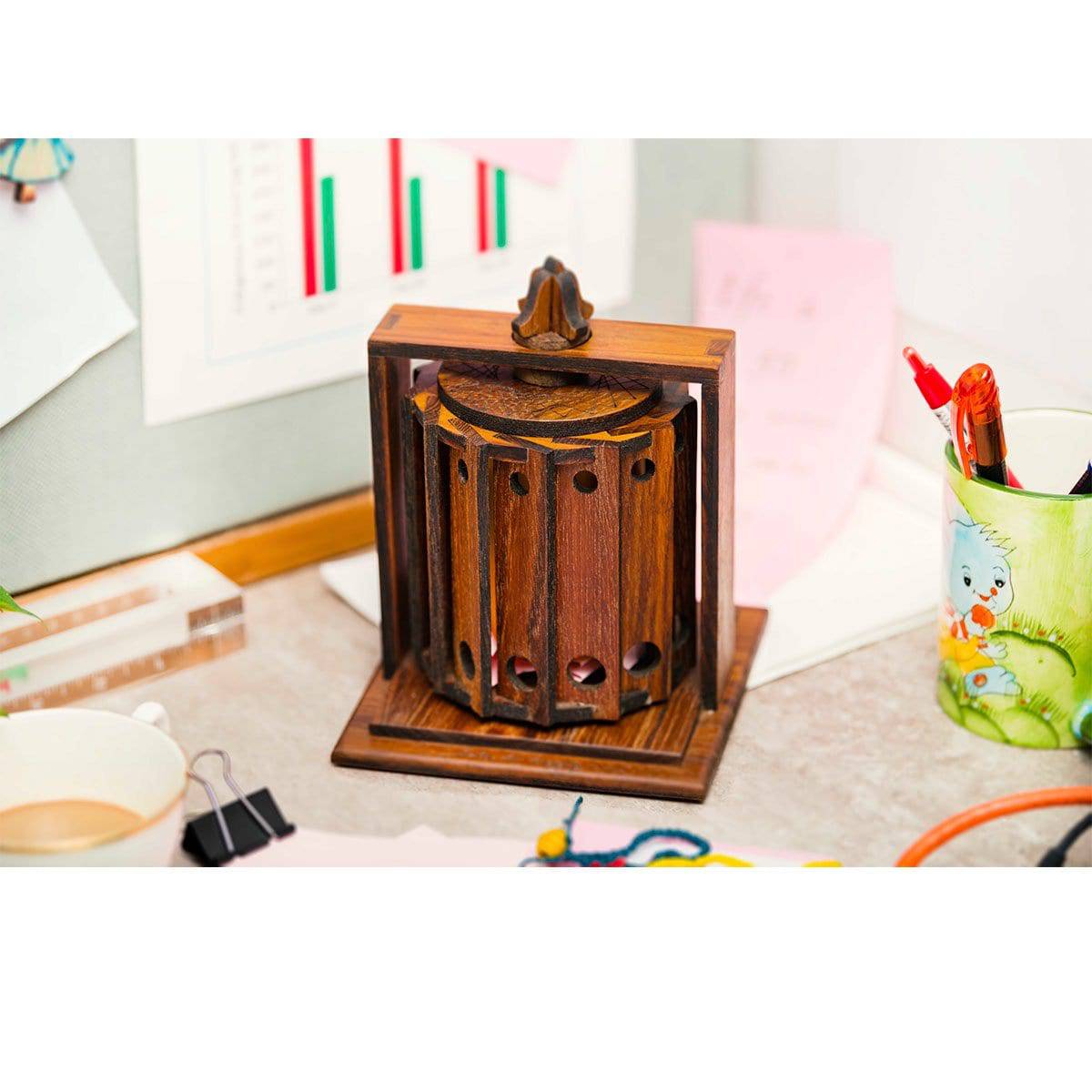 Dream Wheel (Rustic) - Visualize Emotionalize Energize Actualize | Verified Sustainable by Brown Living™