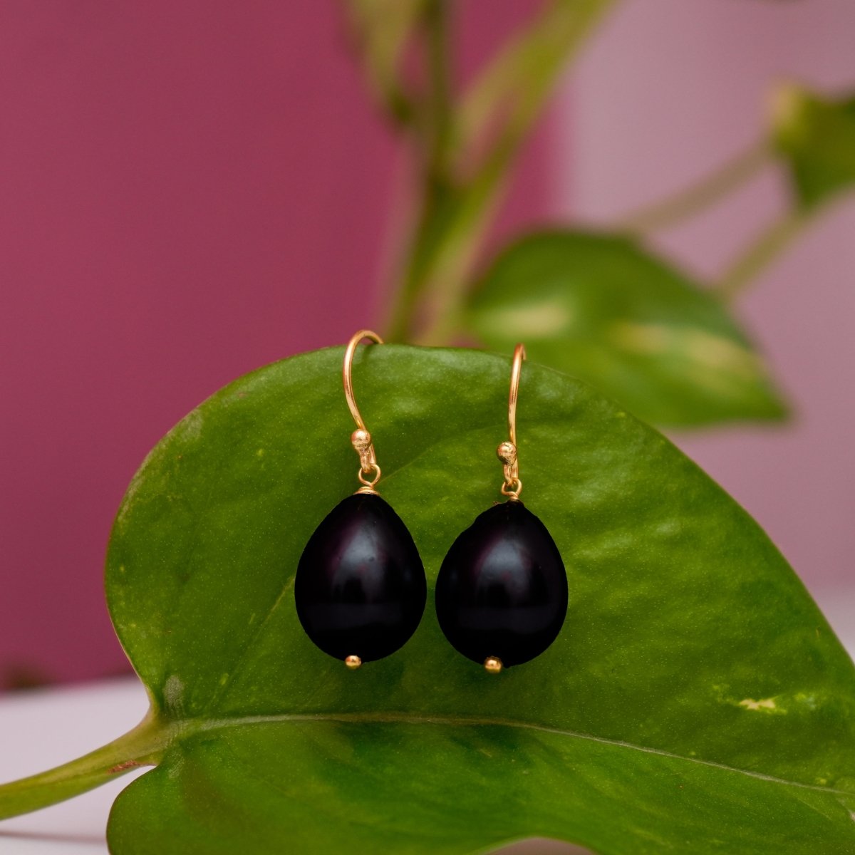 Drop Baroque Shell Pearl Earrings | Verified Sustainable by Brown Living™