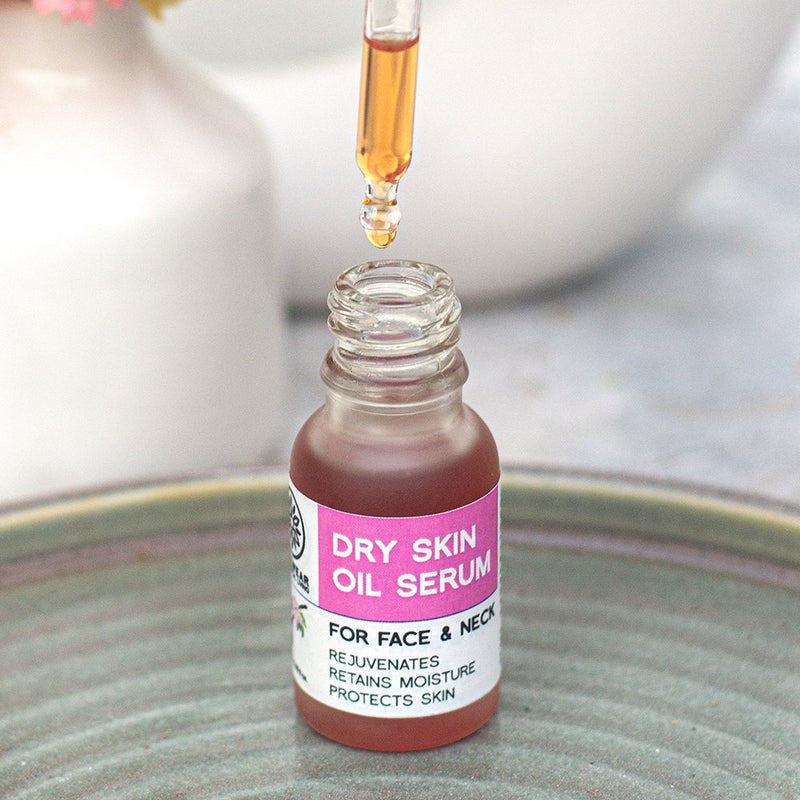 Buy Dry Skin Oil Serum - for Face and Neck 15ml | Shop Verified Sustainable Face Oil on Brown Living™