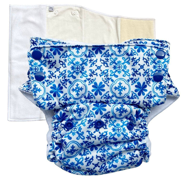 Buy Duet Pro Night Reusable Baby Diaper-Lisbon | Shop Verified Sustainable Baby Diapers on Brown Living™