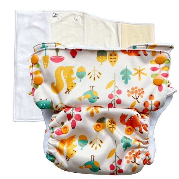 Buy Duet Pro Night Reusable Baby Diaper- Sleepy Woods | Shop Verified Sustainable Baby Diapers on Brown Living™