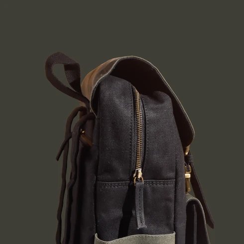 Buy Dugong Backpack - Canvas Daily/Travel Sustainable Backpack | Shop Verified Sustainable Backpacks on Brown Living™
