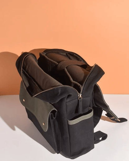 Dugong Backpack - Canvas Daily/Travel Sustainable Backpack | Verified Sustainable by Brown Living™