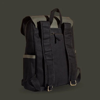 Dugong Backpack - Canvas Daily/Travel Sustainable Backpack | Verified Sustainable by Brown Living™