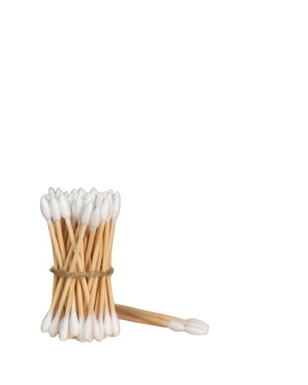 Ear Buds/Swabs (Pack of 4) | 640 Tips in Cardboard Box | 100% Pure & Soft Cotton | Verified Sustainable by Brown Living™