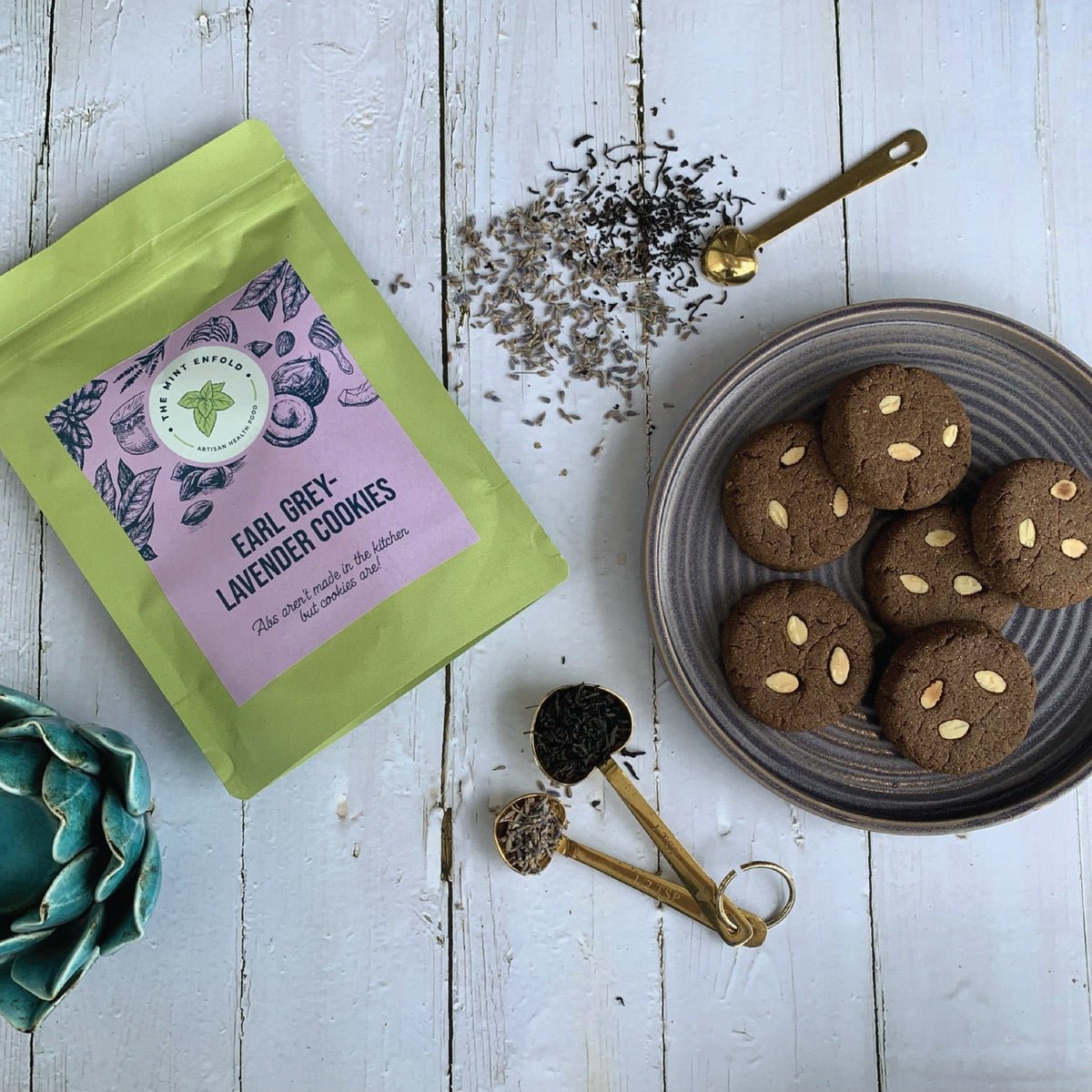 Earl Grey - Lavender Cookies - Pack of 6 | Verified Sustainable by Brown Living™