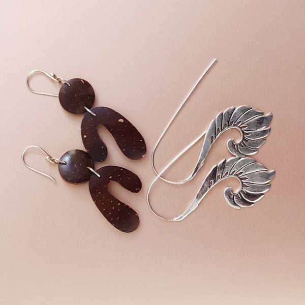 Earrings Set - Silver Human | Verified Sustainable Gift on Brown Living™