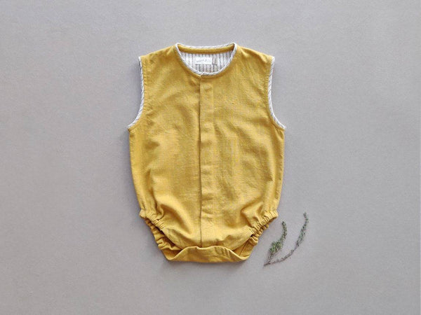 Buy Earth Yellow Baby Onesie | Shop Verified Sustainable Products on Brown Living