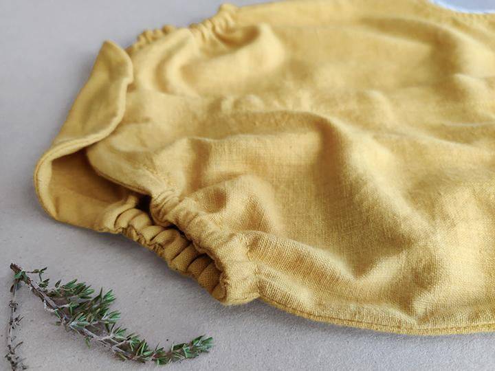 Earth Yellow Baby Onesie | Verified Sustainable by Brown Living™