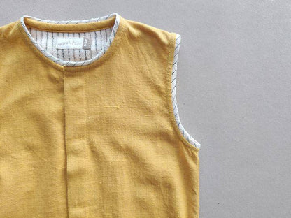 Earth Yellow Baby Onesie | Verified Sustainable by Brown Living™