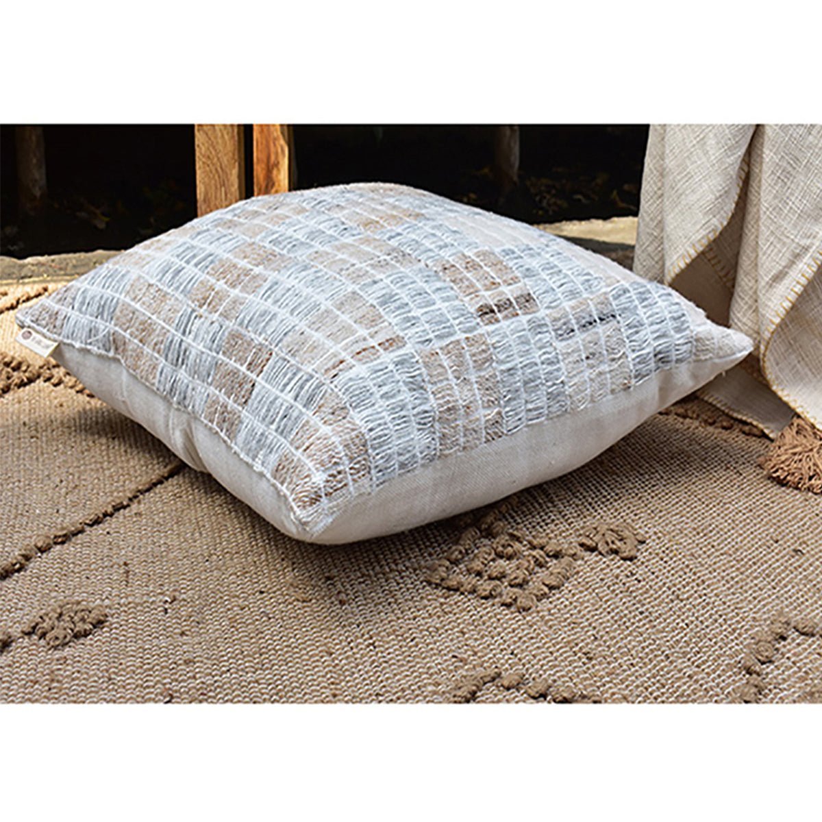 Earthbound Box Cushion Cover | Verified Sustainable by Brown Living™