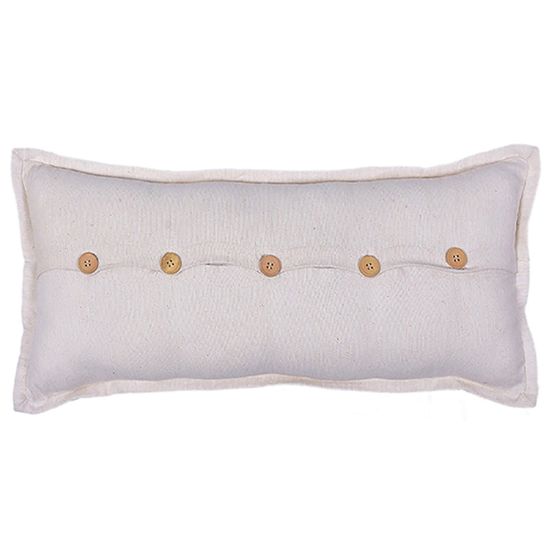 Buy Earthbound Ribmond Lumbar Cushion Cover | Shop Verified Sustainable Products on Brown Living