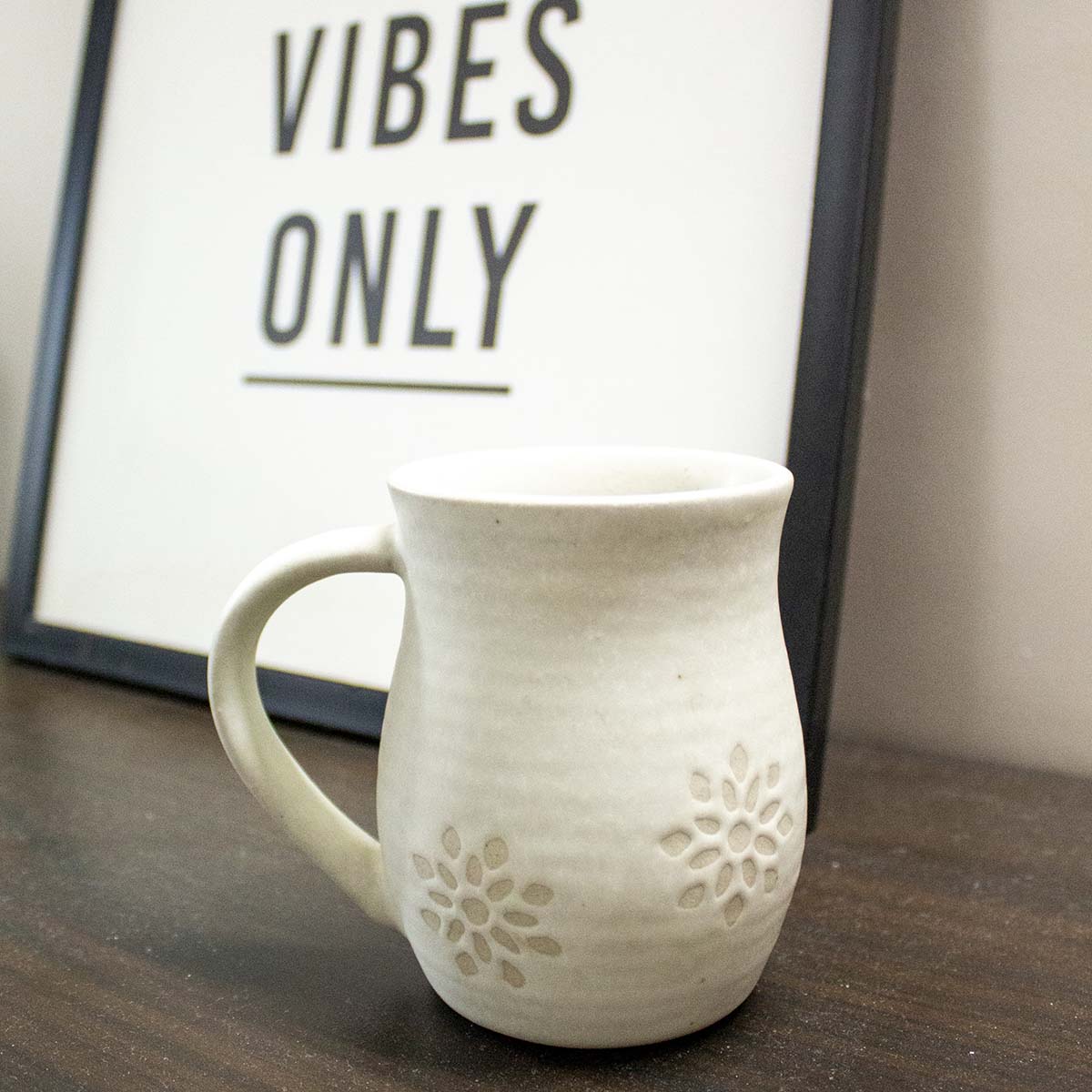 Earthy Floral Coffee Mug | Verified Sustainable by Brown Living™