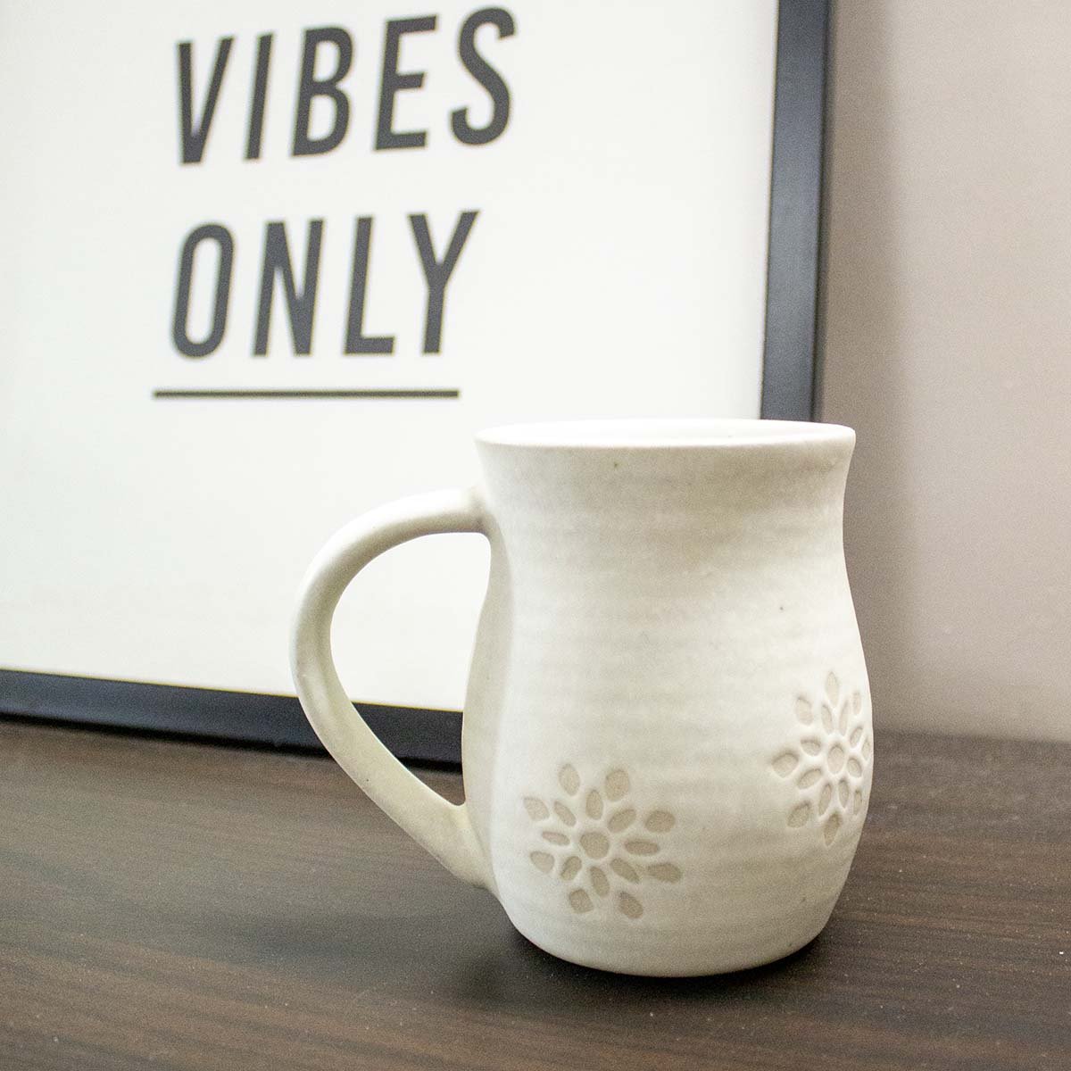 Earthy Floral Coffee Mug | Verified Sustainable by Brown Living™