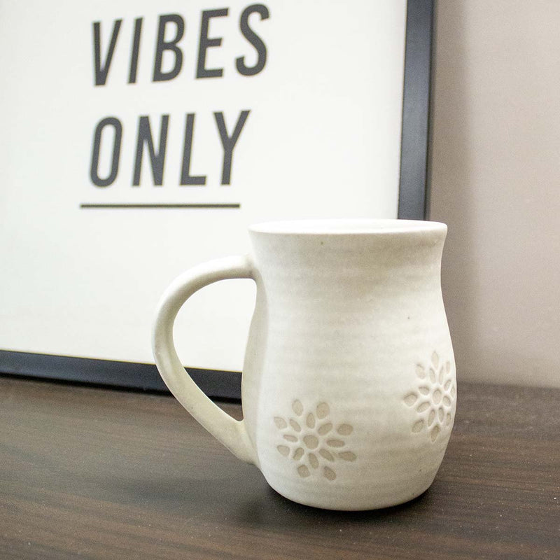 Buy Earthy Floral Coffee Mug | Shop Verified Sustainable Mugs on Brown Living™