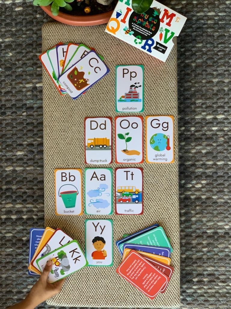 Eco Alphabets Flashcards | Verified Sustainable by Brown Living™