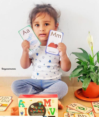 Eco Alphabets Flashcards | Verified Sustainable by Brown Living™