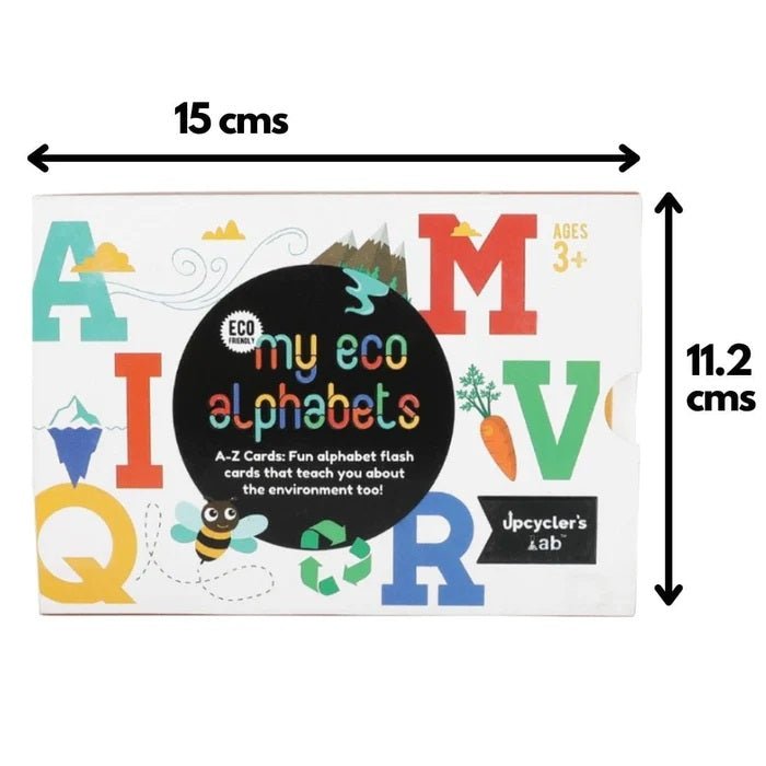 Buy Eco Alphabets Flashcards | Shop Verified Sustainable Learning & Educational Toys on Brown Living™