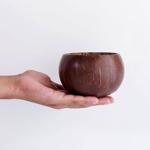 Buy Eco Coconut Bowl Made from Upcycled Coconut Shells | Shop Verified Sustainable Plates & Bowls on Brown Living™