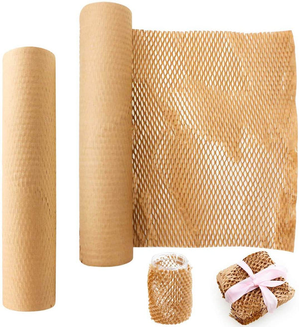 Buy Eco-friendly Honeycomb Paper Wrap | Packaging Paper | 50M x 15" Roll | Shop Verified Sustainable Packing Materials on Brown Living™