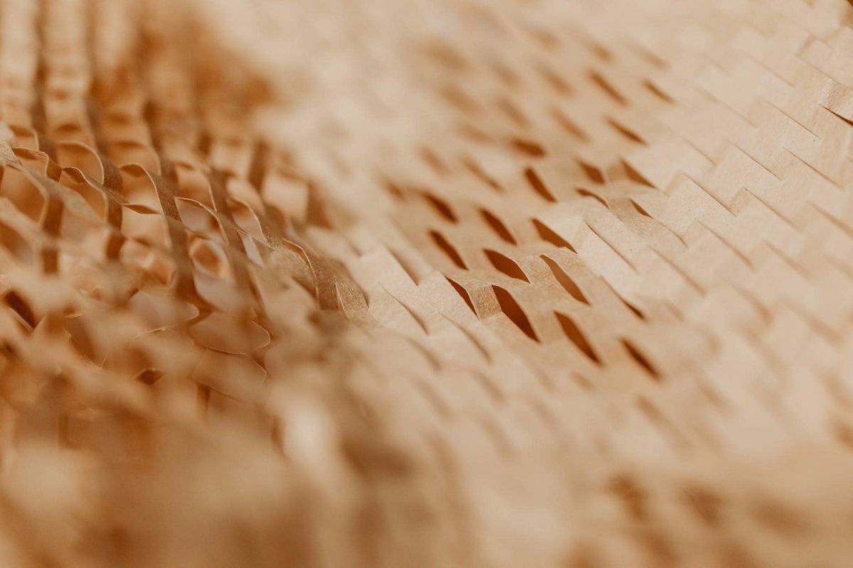 Eco - friendly Honeycomb Paper Wrap | Packaging Paper | 50M x 15" Roll | Verified Sustainable by Brown Living™