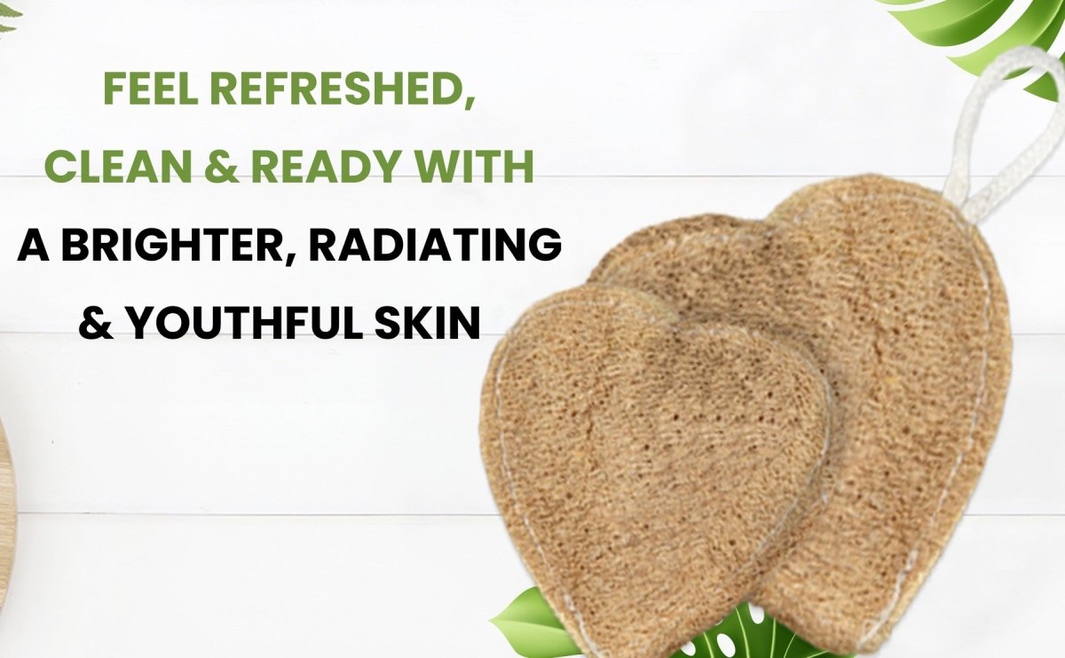 Eco Friendly Loofah for Bath - Round Shape | Verified Sustainable by Brown Living™