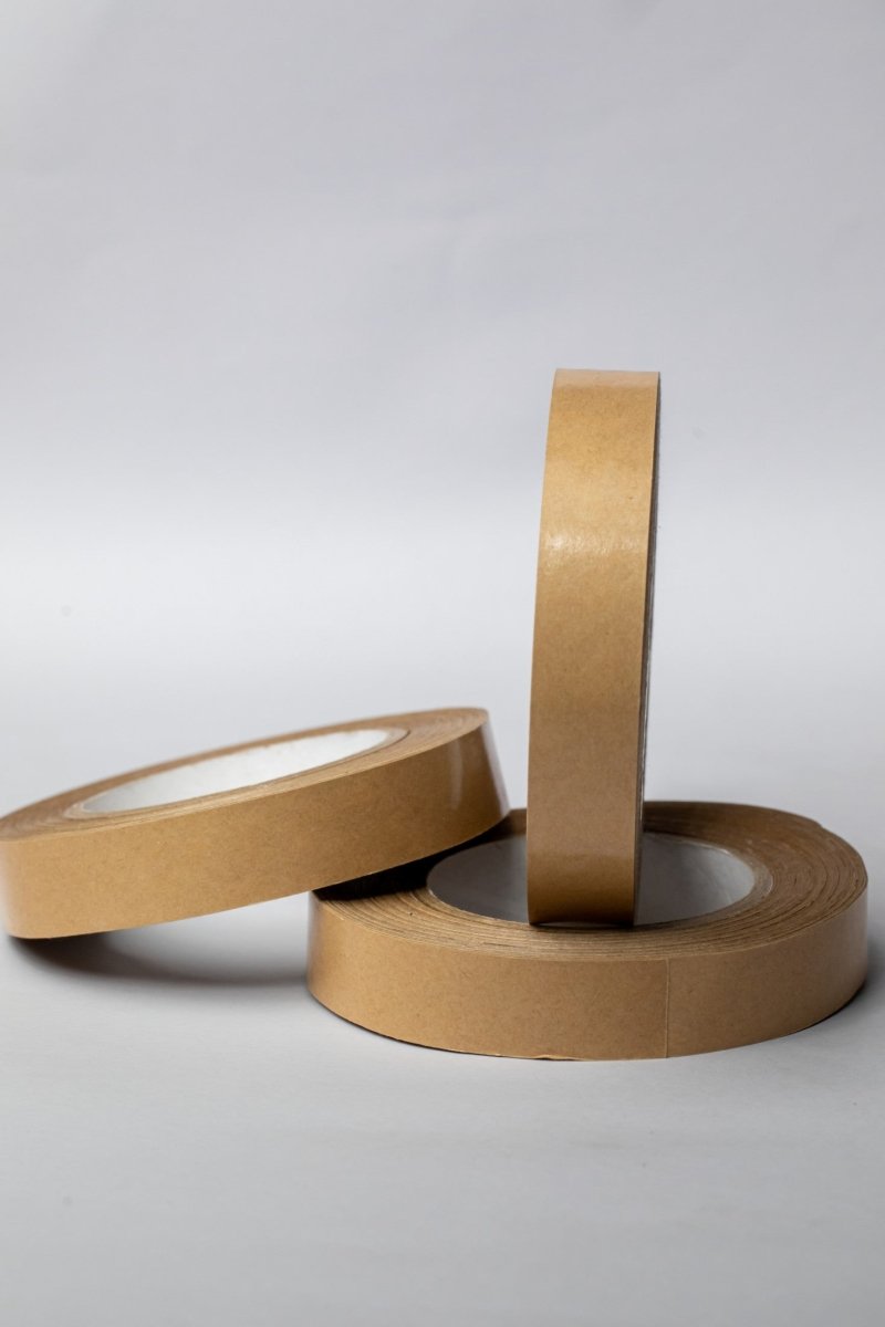 Eco Friendly Paper Adhesive Tape | 1 inch x 50 Mtrs | Pack Of 4 | Verified Sustainable by Brown Living™