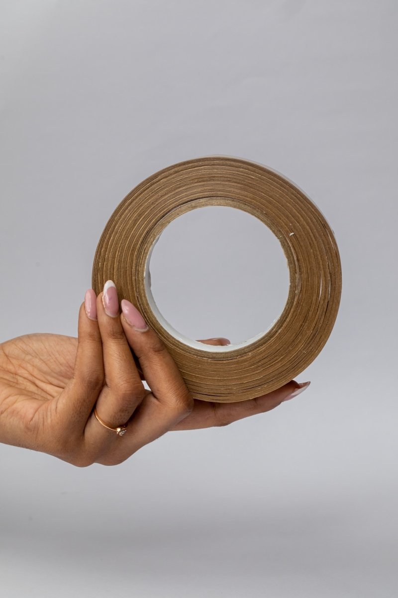 Eco Friendly Paper Adhesive Tape | 1 inch x 50 Mtrs | Pack Of 4 | Verified Sustainable by Brown Living™