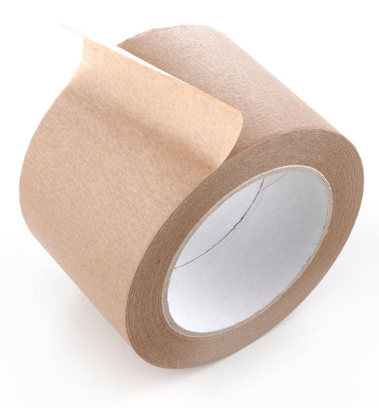 Eco Friendly Paper Adhesive Tape | 3 inch x 50 Mtrs | Pack Of 2 | Verified Sustainable by Brown Living™