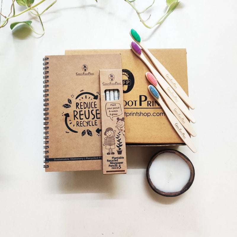 Buy Eco Friendly Personal Care & Stationery Gift Box | Shop Verified Sustainable Gift Hampers on Brown Living™