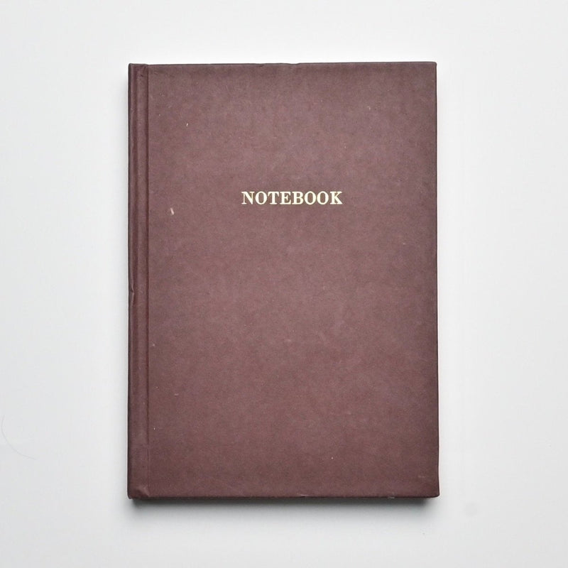 Eco - friendly Tree Free Hardbound Notebook | Dark Brown | Verified Sustainable by Brown Living™