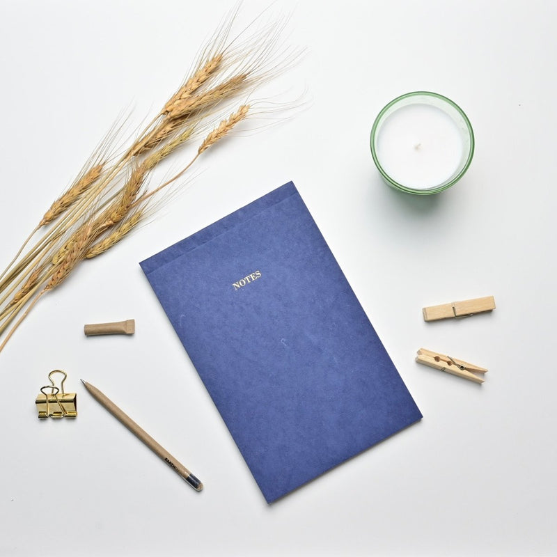 Buy Eco-friendly Tree Free Notepad | Dark Blue | Shop Verified Sustainable Notebooks & Notepads on Brown Living™