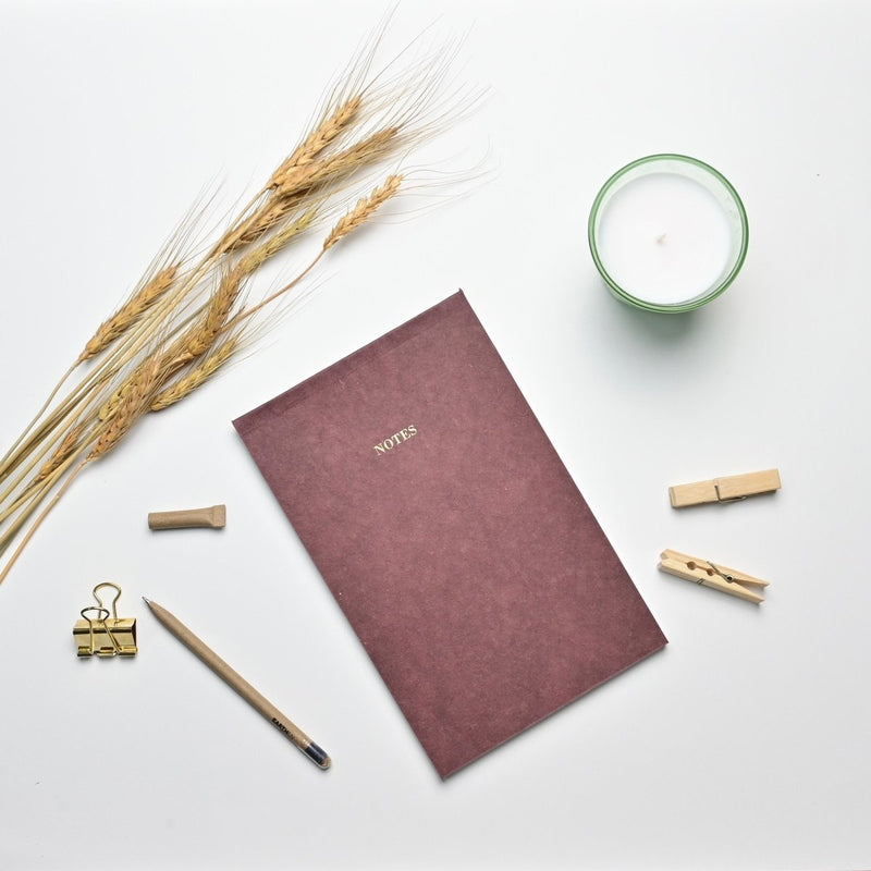 Buy Eco-friendly Tree Free Notepad | Dark Brown | Shop Verified Sustainable Notebooks & Notepads on Brown Living™