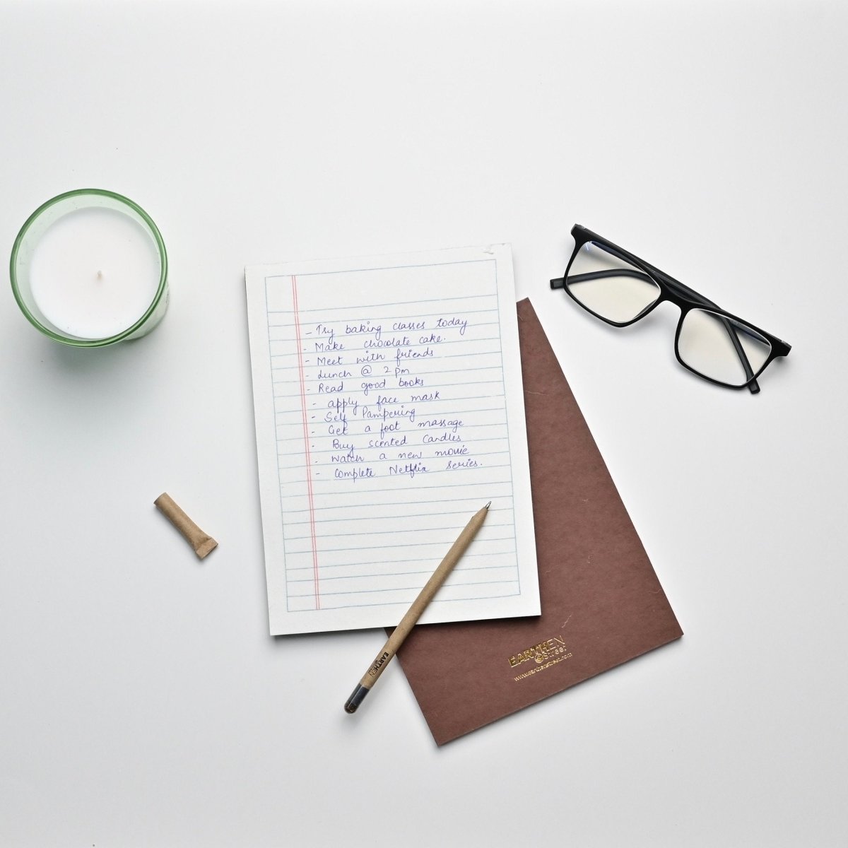 Eco - friendly Tree Free Notepad | School Days | Verified Sustainable by Brown Living™