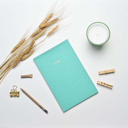 Eco - friendly Tree Free Notepad | Sea green | Verified Sustainable by Brown Living™