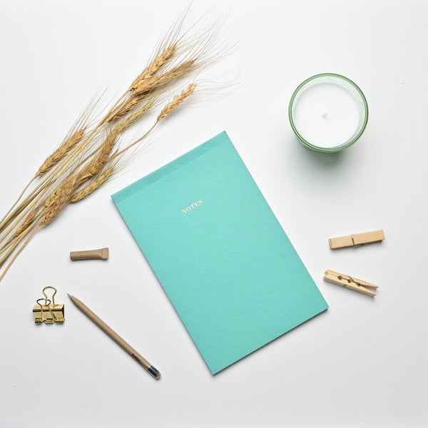 Buy Eco-friendly Tree Free Notepad | Sea green | Shop Verified Sustainable Notebooks & Notepads on Brown Living™