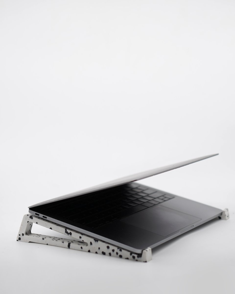 Eco - Laptop Stand I Black Dot | Verified Sustainable by Brown Living™