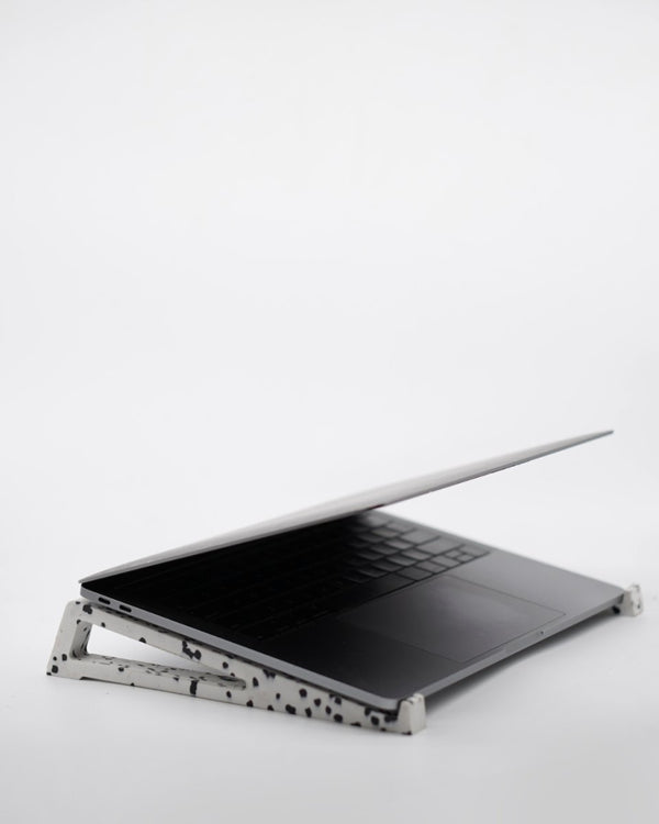Buy Eco-Laptop Stand I Black Dot | Shop Verified Sustainable Products on Brown Living