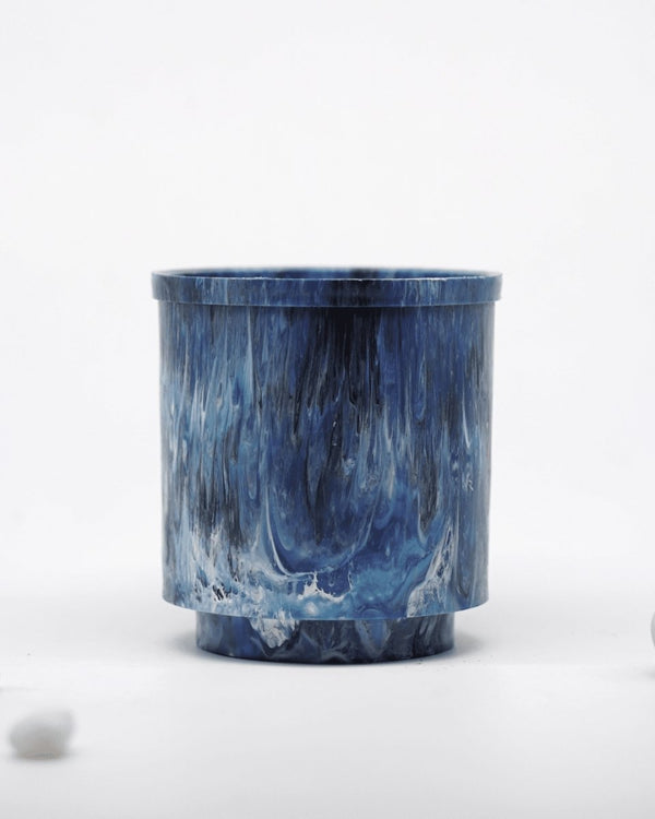 Buy Eco-Planter I Luxury Blue I Recycled | Shop Verified Sustainable Products on Brown Living