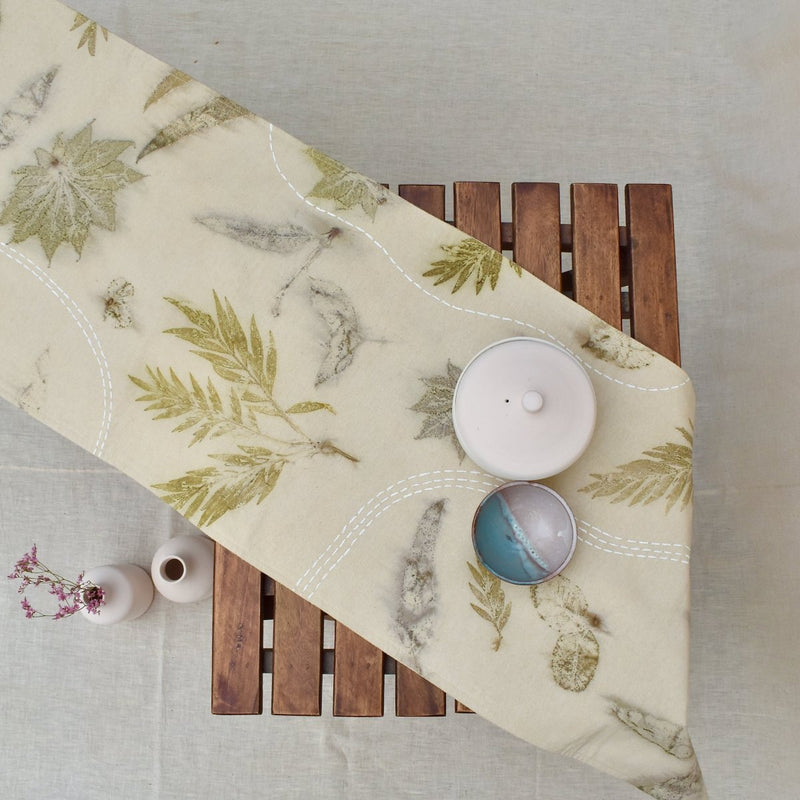 Buy Eco-printed Table Runners | Shop Verified Sustainable Table Linens on Brown Living™