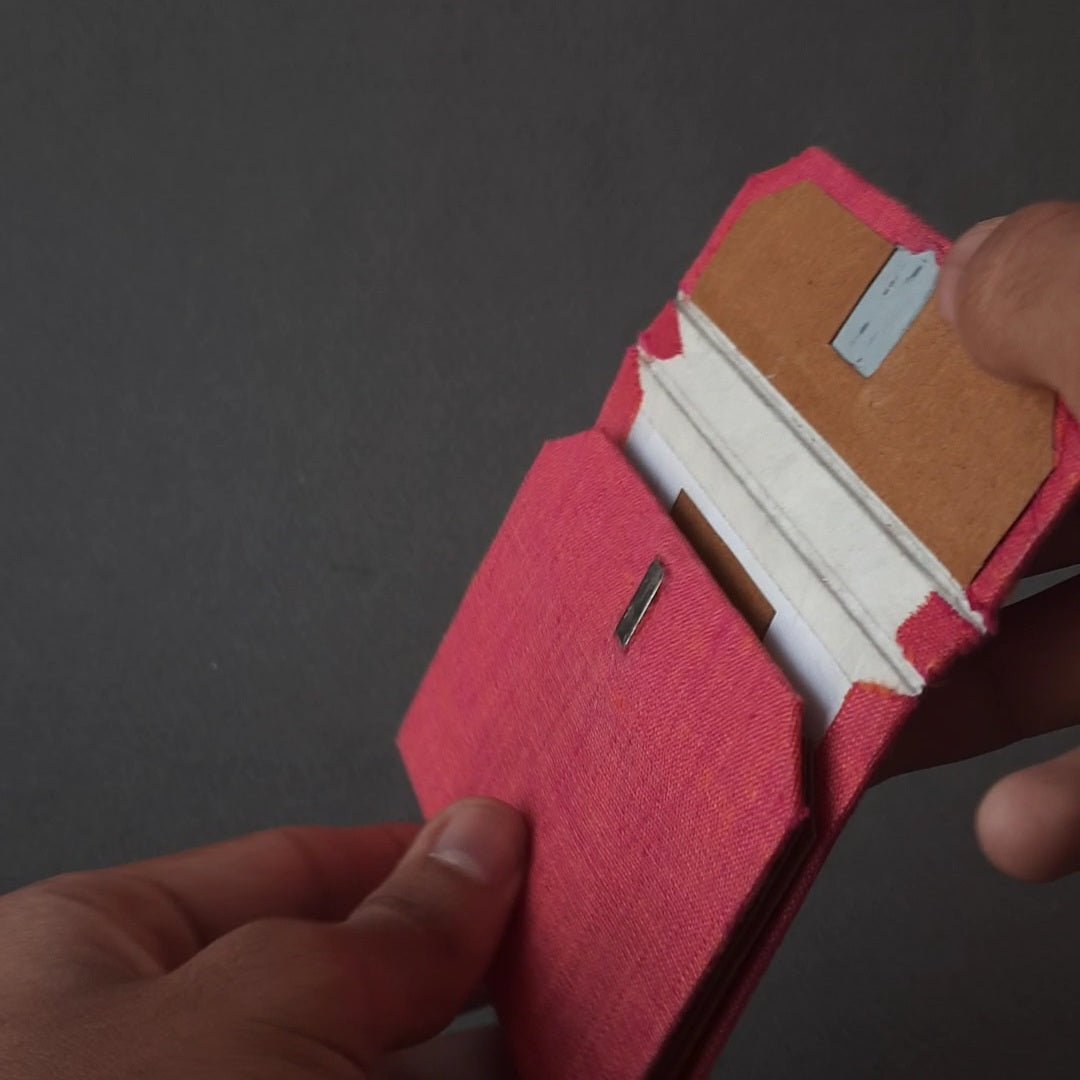 Ecofriendly Sleek Wallet - Red | Verified Sustainable by Brown Living™