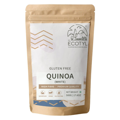 Quinoa (White) | Gluten Free | High Protein | 500g | Verified Sustainable by Brown Living™