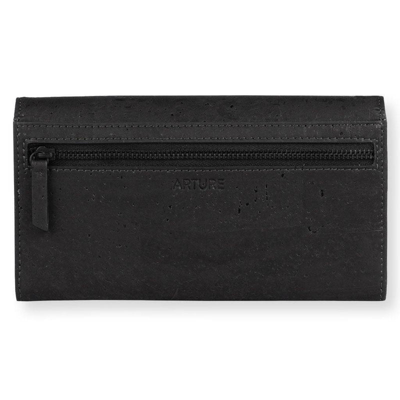 Buy Ela Trifold wallet - Black | Shop Verified Sustainable Products on Brown Living
