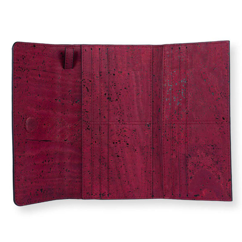 Buy Ela Trifold wallet - Maroon | Shop Verified Sustainable Womens Wallet on Brown Living™