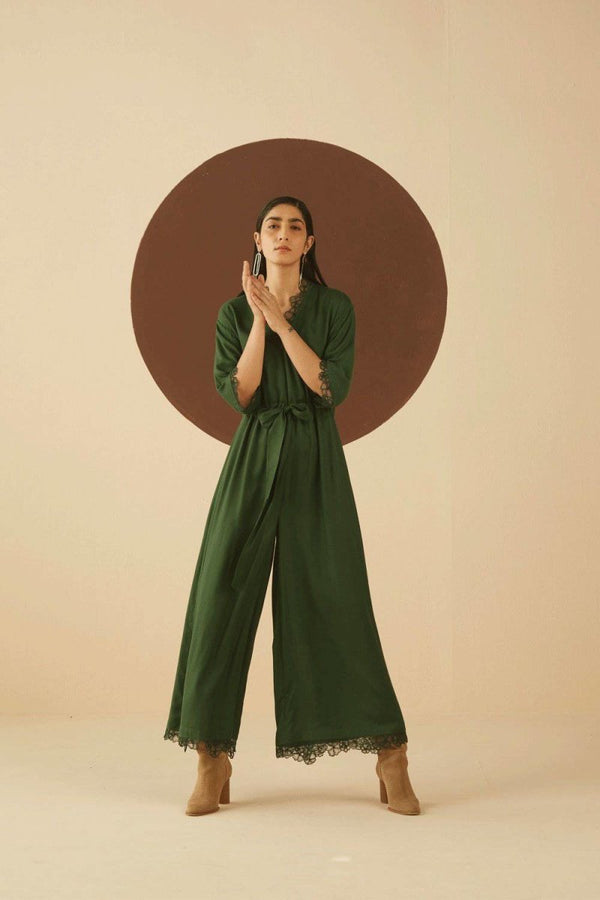 Buy Elea Solid Jumpsuit | Shop Verified Sustainable Womens Jumpsuit on Brown Living™