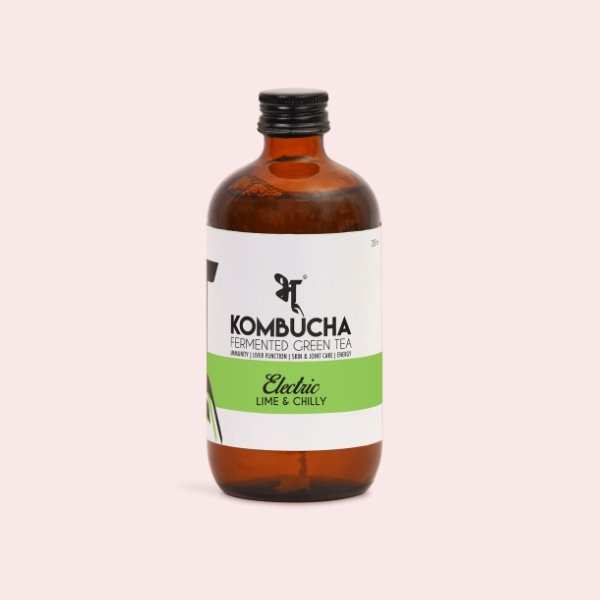 Buy Electric | Lime & Chilly Kombucha | Shop Verified Sustainable Products on Brown Living