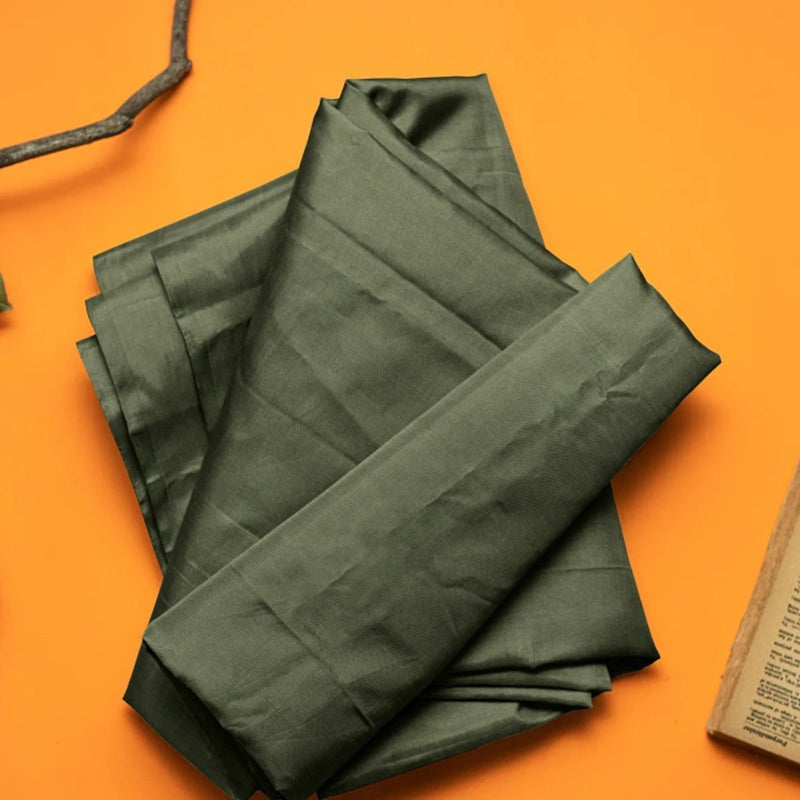 Buy Elegant Hemp Shirt in Olive Green | Shop Verified Sustainable Products on Brown Living