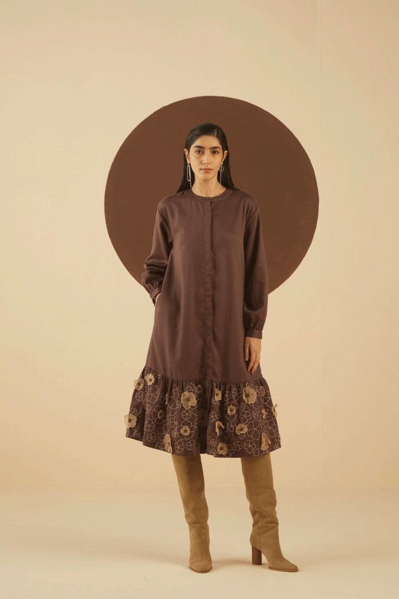 Buy Eliza Embroidered Dress | Shop Verified Sustainable Womens Dress on Brown Living™