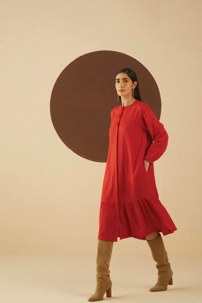Buy Eliza Solid Dress | Shop Verified Sustainable Products on Brown Living