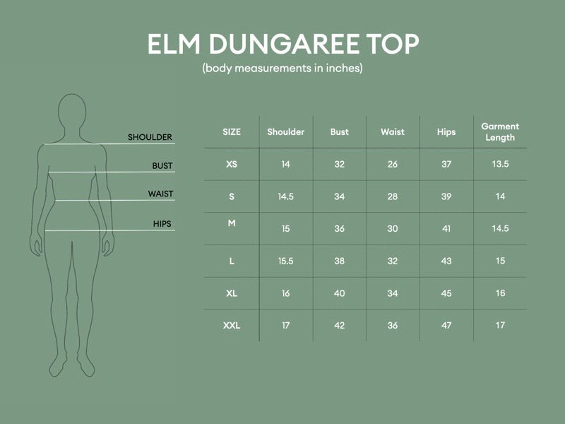 Buy Elm Dungaree Top - Sage Green | Shop Verified Sustainable Products on Brown Living